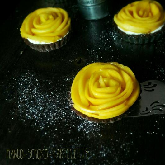 Mango-Schoko-Tarteletts