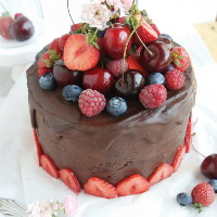 Chocolate-Raspberry Layercake