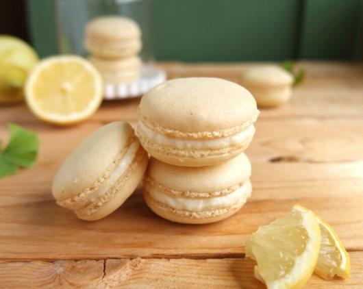 Zitronenmacarons