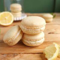 Zitronenmacarons