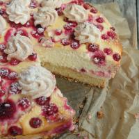 Johannisbeer Himbeer Käsekuchen