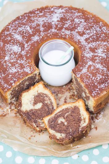 Kokos-Nutella-Marmorkuchen Kokos-Nutella-Marmorkuchen