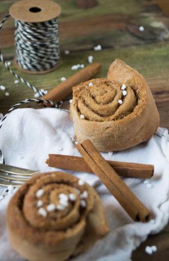 Dinkel Zimt Schnecken