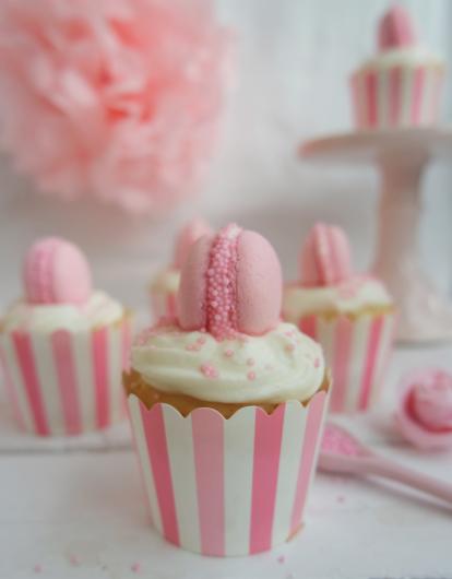 Himbeer-Cheesecake & weiße Schokolade Cupcakes Himbeer-Cheesecake & weiße Schokolade Cupcakes