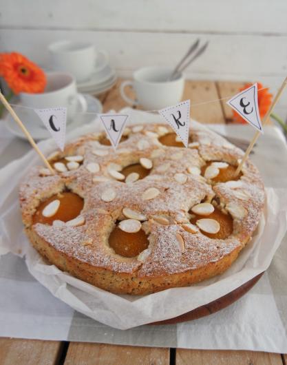 Aprikosen-Mohn-Joghurtkuchen