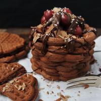 Nutellabrowniewaffeln