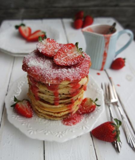 Kokospancakes Kokospancakes