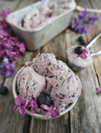 Blaubeereis Blaubeereis