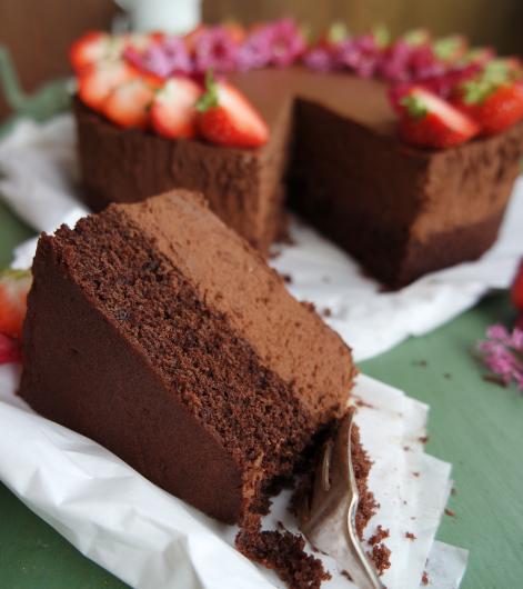 Mousse au chocolat Torte