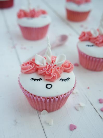 Einhorncupcakes Einhorncupcakes