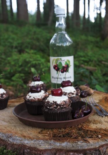 Schwarzwälderkirschcupcakes