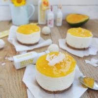 Mango-Kokos-Cheesecakes