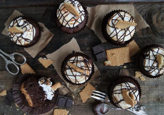 S'mores Cupcakes