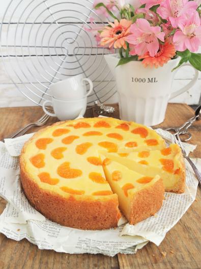 Schmandkuchen mit Mandarinen Schmandkuchen mit Mandarinen