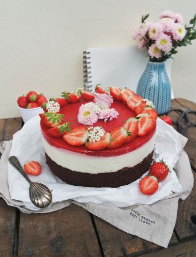 Erdbeer Schokoladen Torte Erdbeer Schokoladen Torte