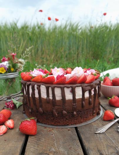 Erdbeer Milkshake Torte Erdbeer Milkshake Torte