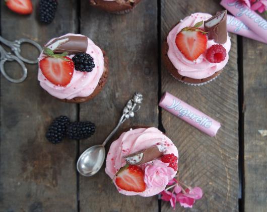 Yogurette Cupcakes