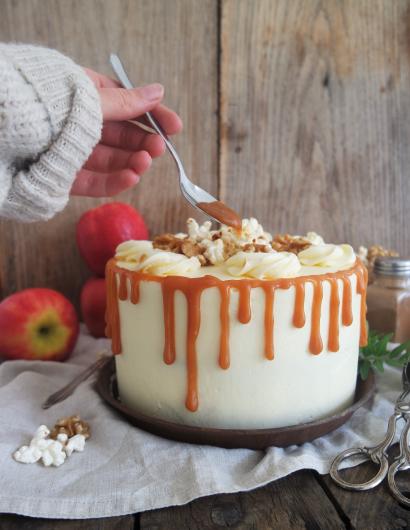 Karamell Apfel Torte Karamell Apfel Torte