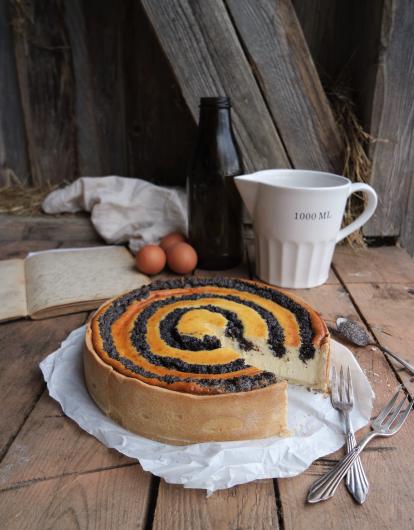 Mohnkäsekuchen Mohnkäsekuchen