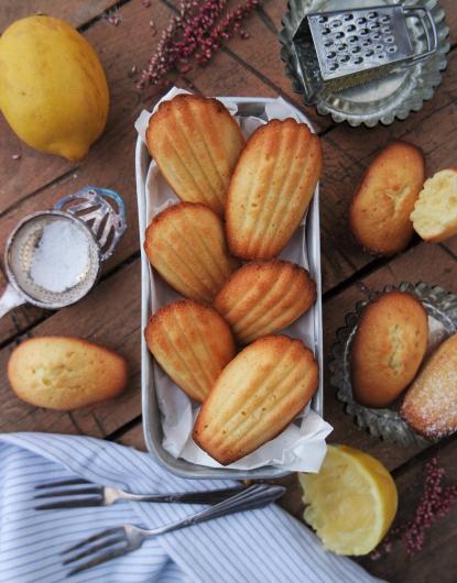 Orangenmadeleines Orangenmadeleines