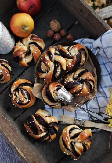 Schokoladenkanelbullar Schokoladenkanelbullar