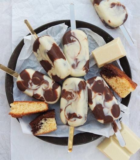 Marmorcakesicles Marmorcakesicles